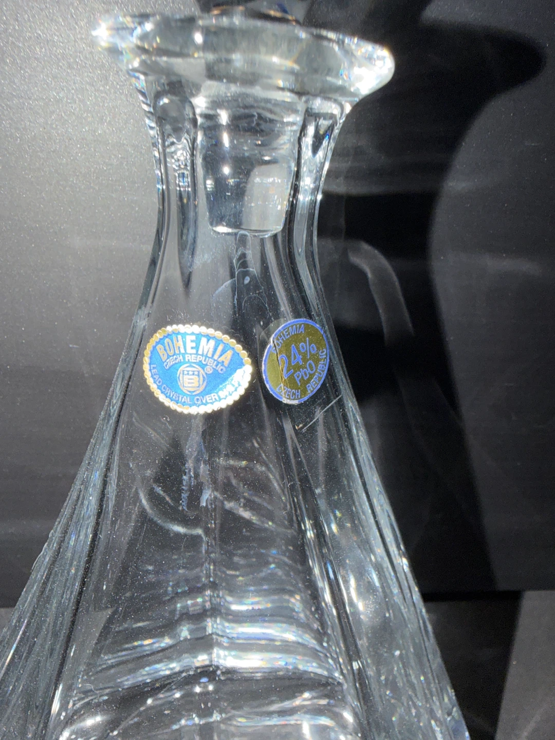 Bohemia Lead Crystal Decanter - photo 2