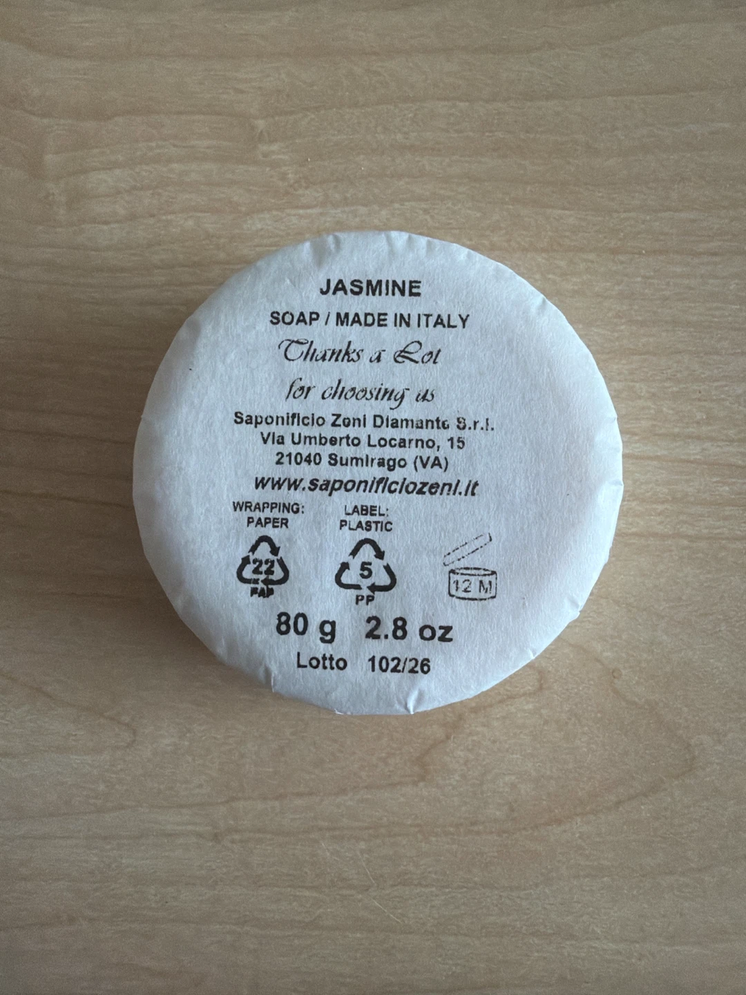 Made in Italy jasmine soap - photo 2