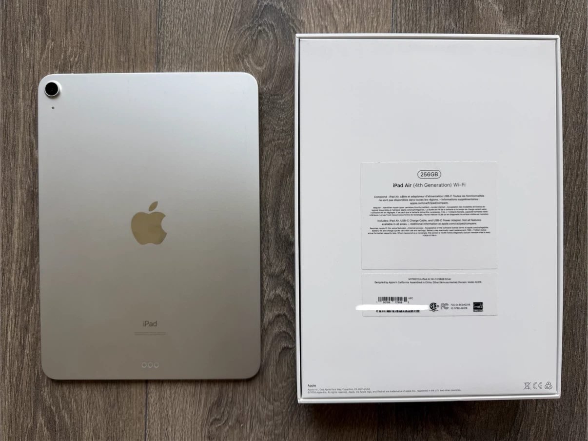 Apple iPad Air (4th Gen) - 256GB, Wi-Fi, Silver - photo 3