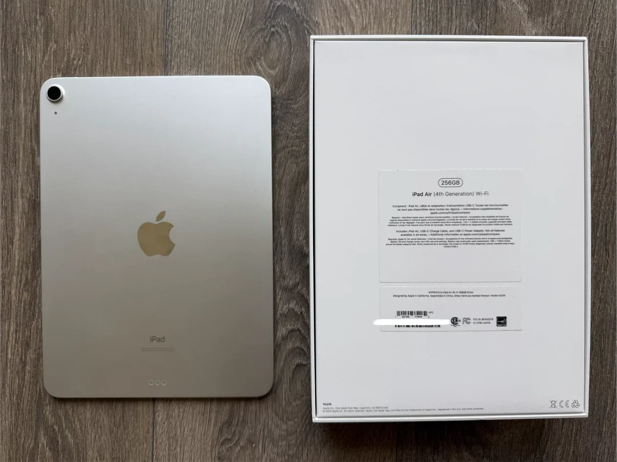 Apple iPad Air (4th Gen) - 256GB, Wi-Fi, Silver - photo 3