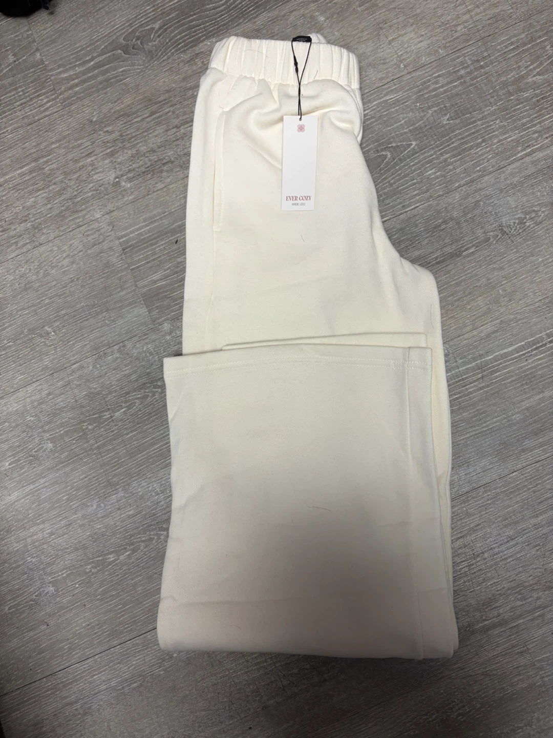 Cream Sweat Pants