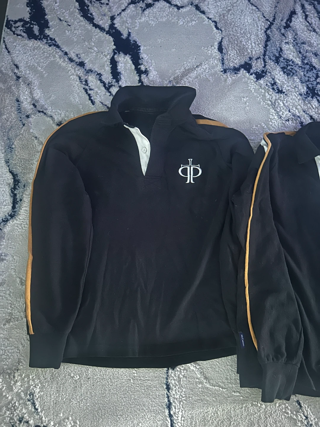 Sale Philip Pocock CS McCarthy Black Rugby Shirts - photo 2