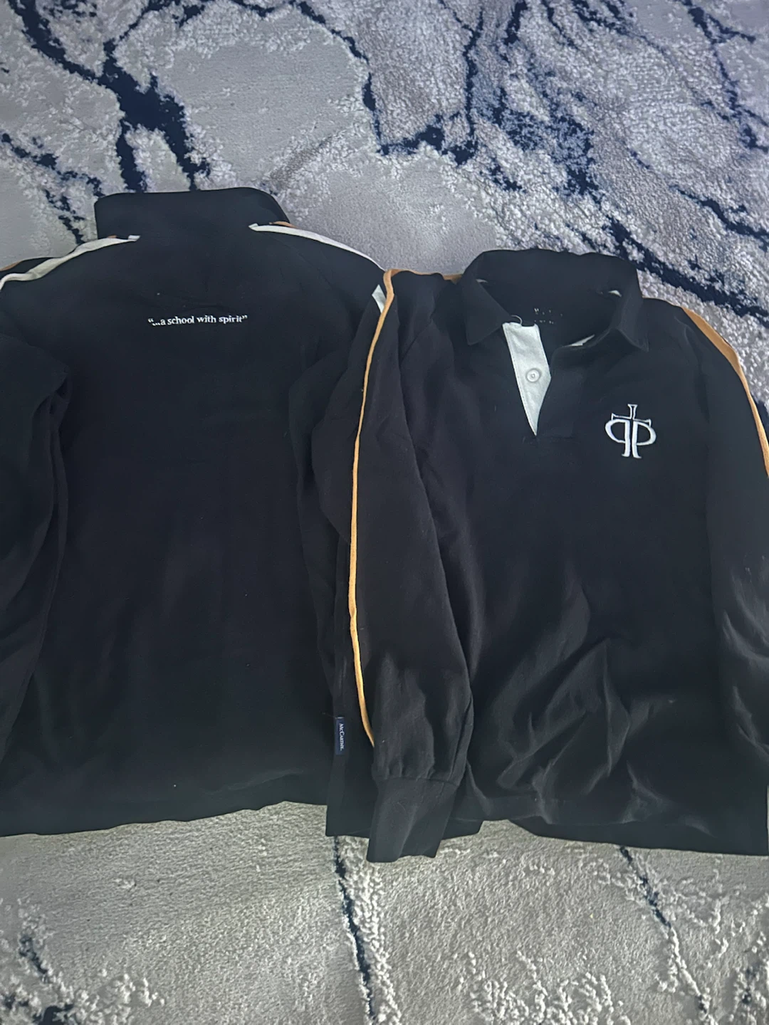 Sale Philip Pocock CS McCarthy Black Rugby Shirts - photo 4