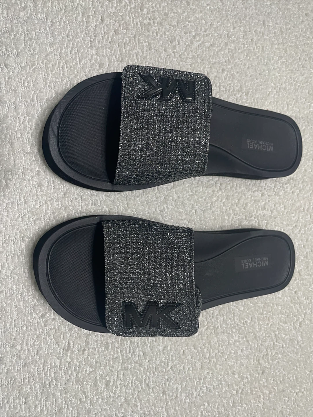 Michael Kors MK Sparkle Slide Sandals - photo 2