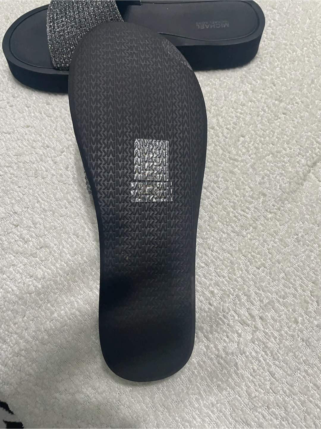 Michael Kors MK Sparkle Slide Sandals - photo 3