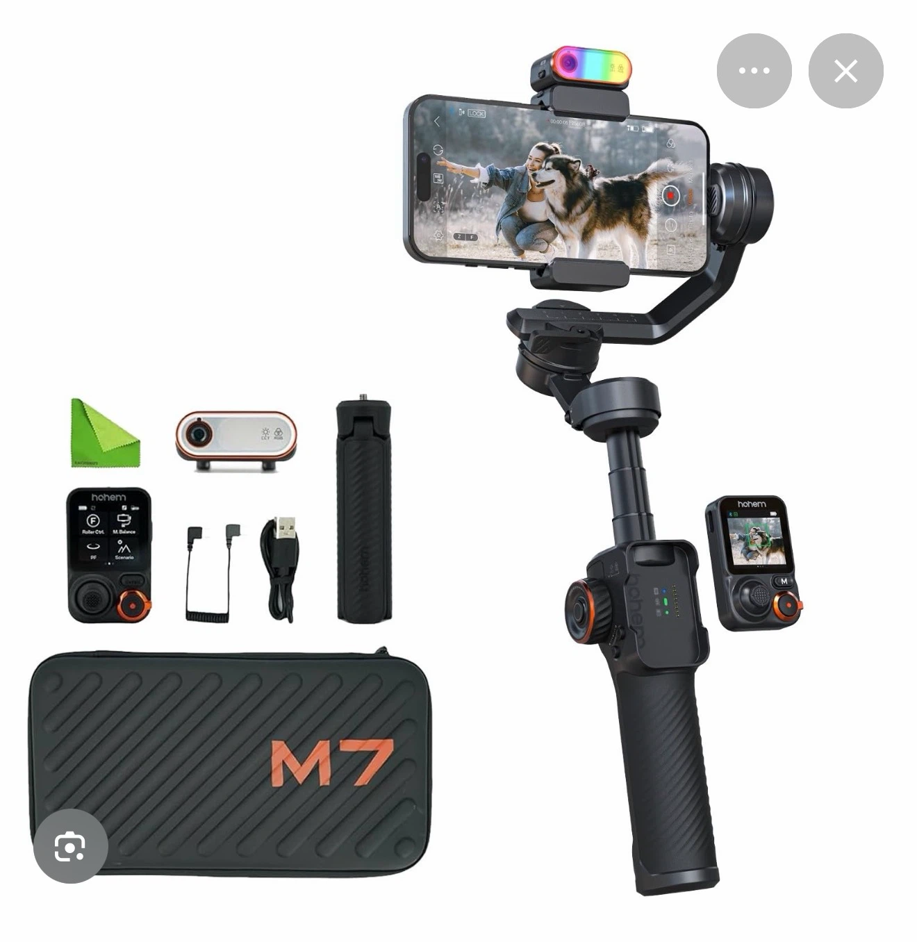 Hohem M7 Gimbal Stabilizer for Smartphone - photo 2