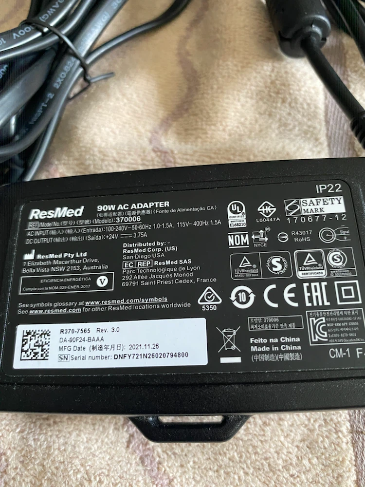 LIKE NEW AIRSENCE 10 AUTOSET CPAP CARD TO CLOUD - photo 5