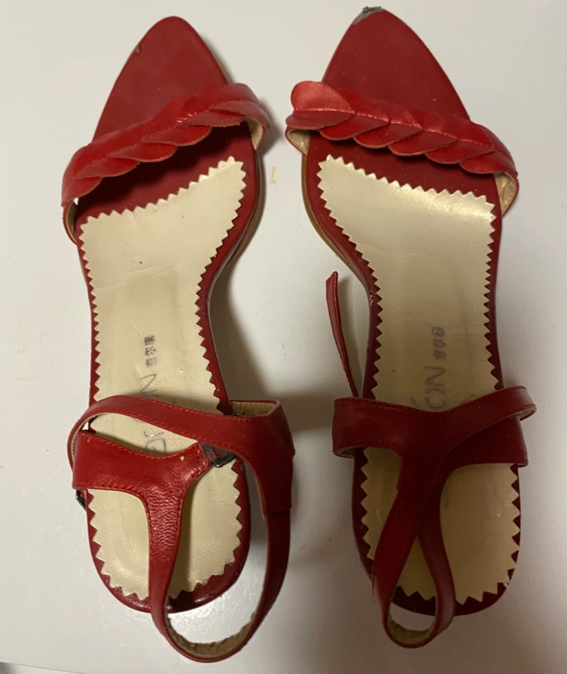 Red Heeled Sandals