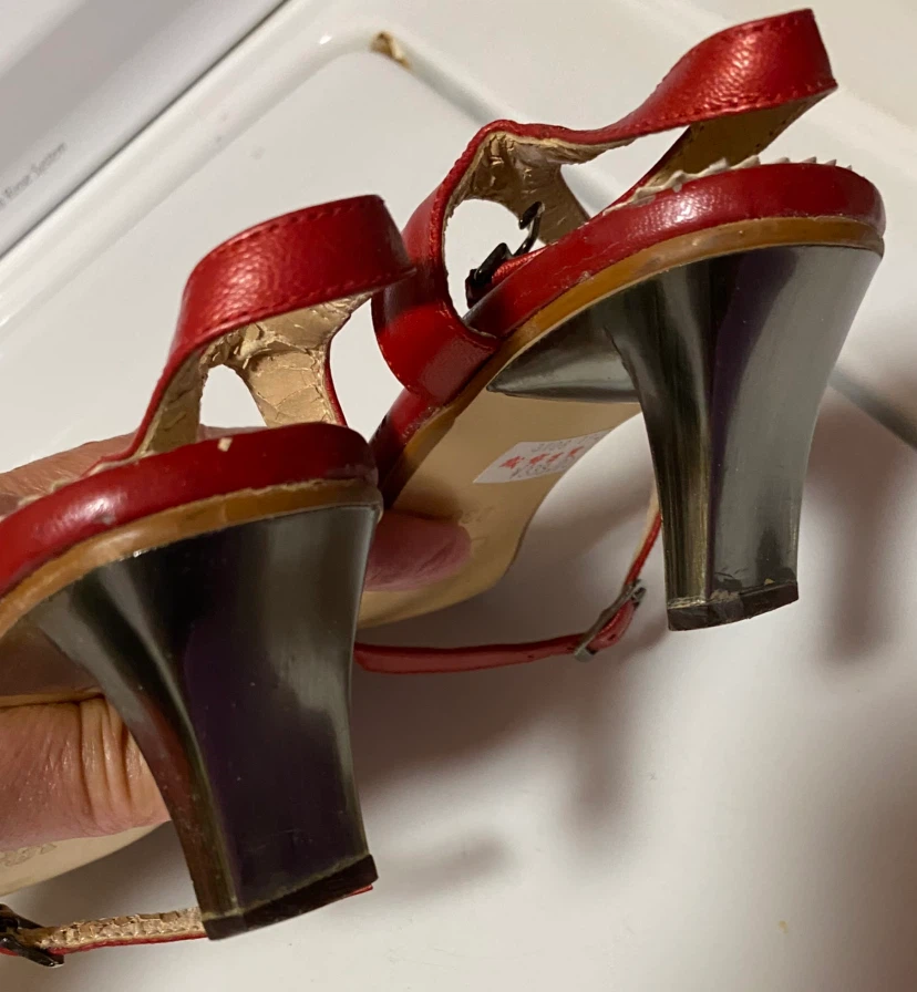 Red Heeled Sandals - photo 3