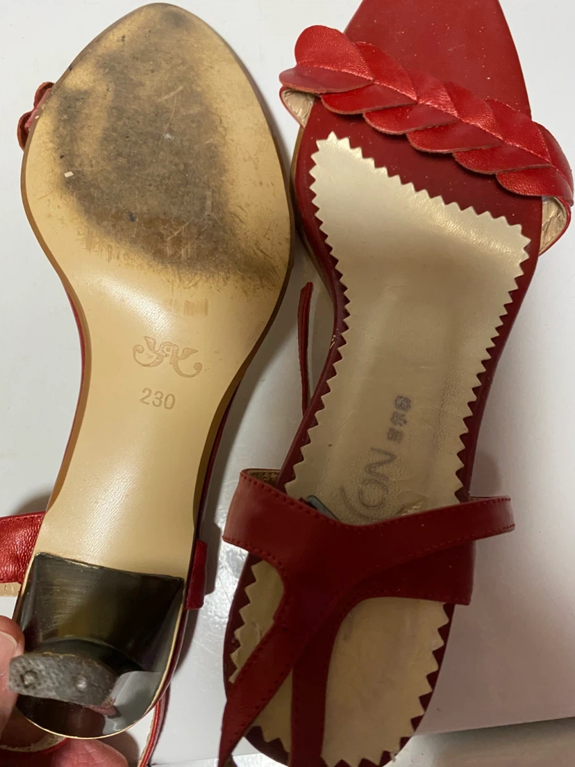 Red Heeled Sandals - photo 4