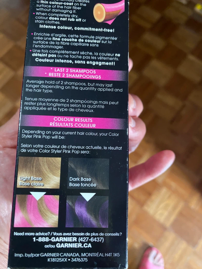 Garnier Color Styler Pink Pop Intense Wash-Out Colour - photo 3