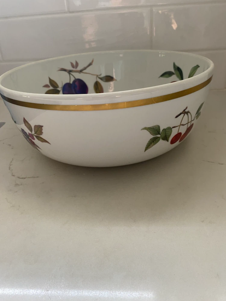 Royal Worcester Evesham Serving Bowl