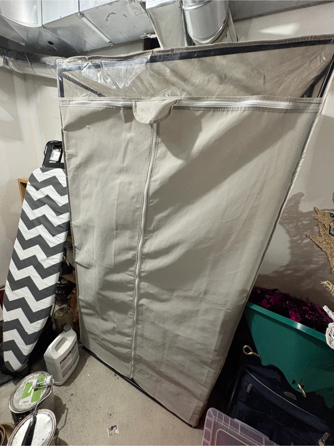 Portable Wardrobe Garment Rack