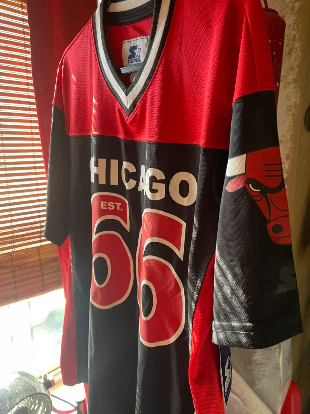 Starter Chicago Bulls Jersey size small New - photo 5