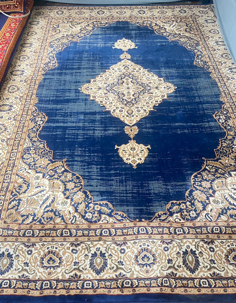 Blue Persian Style Area Rug