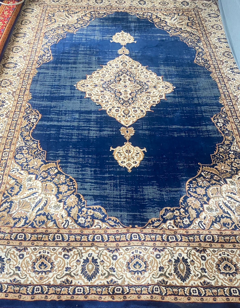 Blue Persian Style Area Rug - photo 2