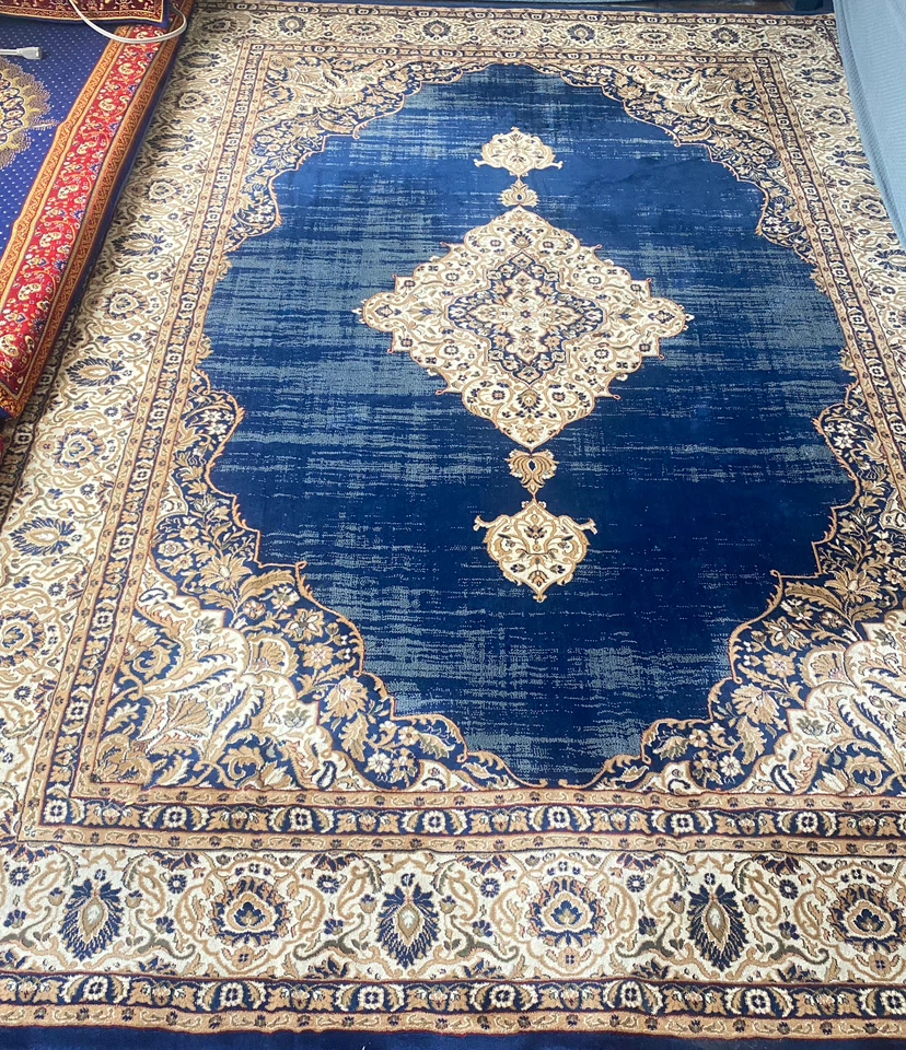 Blue Persian Style Area Rug - photo 3