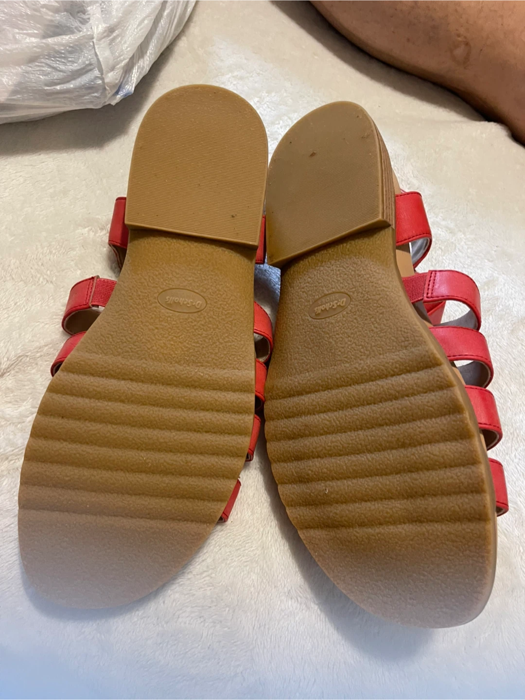 Dr. Scholl's Red Gladiator Sandals size 11 women’s - photo 2