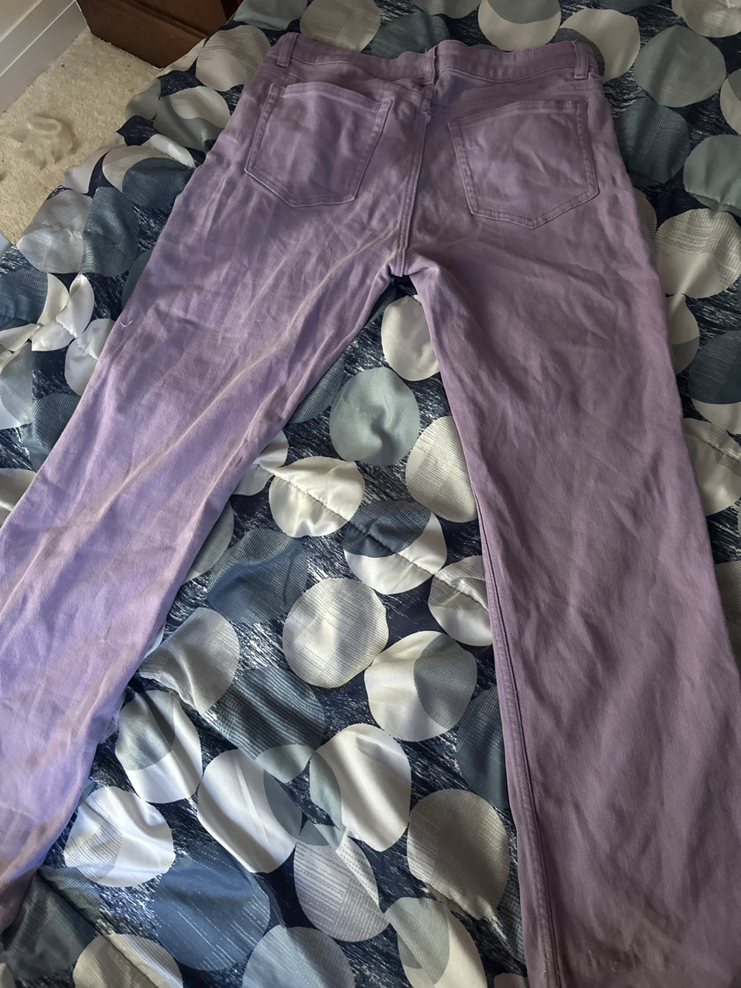 Purple H&M  flare leg jeans - photo 2