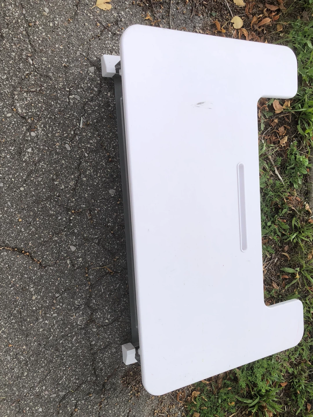 VIV White Portable Laptop Desk. - photo 4