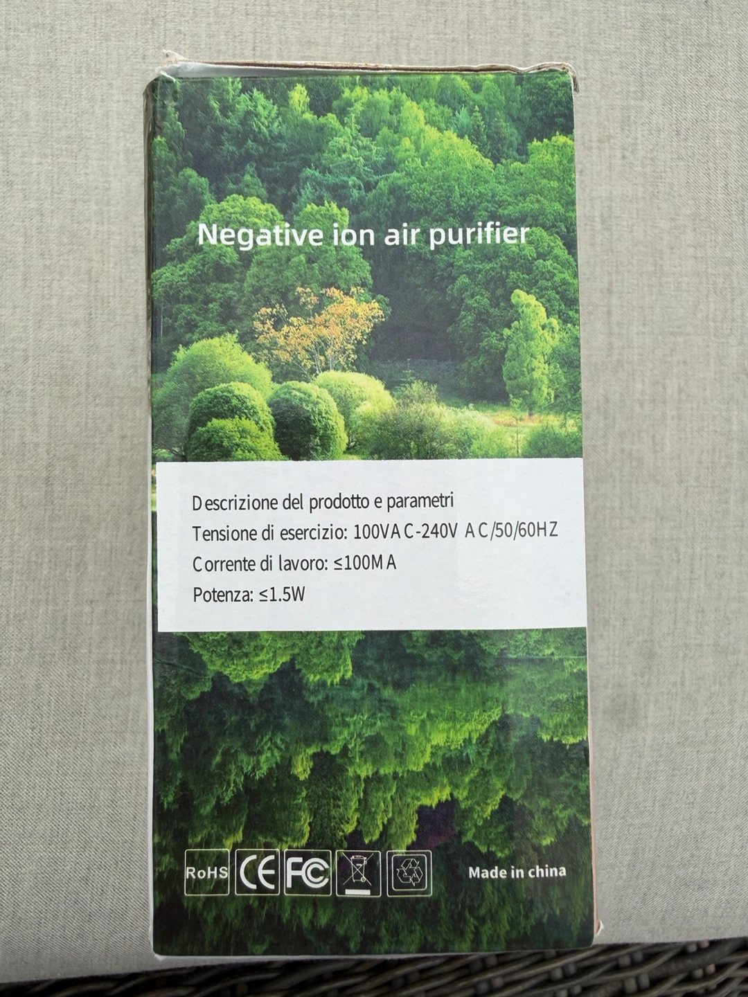 4-pack of negative ion air purifiers - photo 5