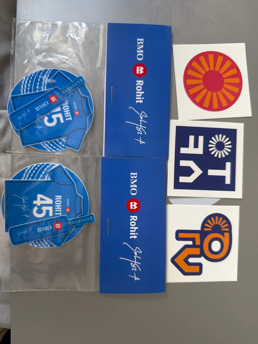 BMO Rohit Stickers Pack