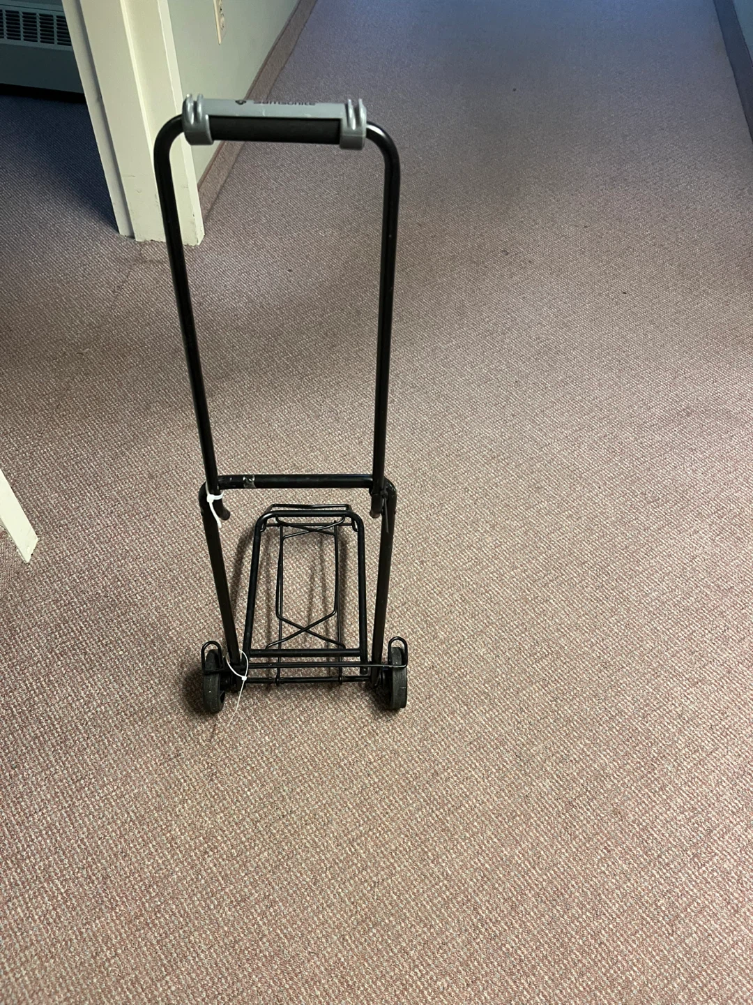 Black Folding Shopping Cart - photo 2
