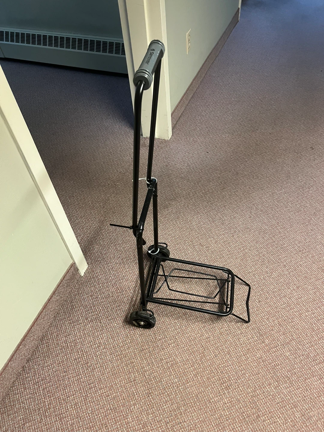 Black Folding Shopping Cart - photo 3