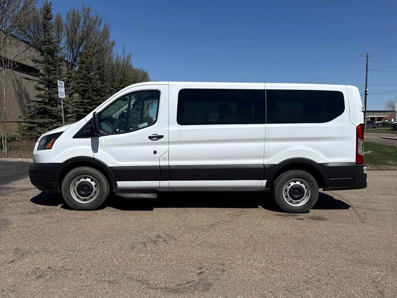 White Ford Transit Passenger Van - photo 5