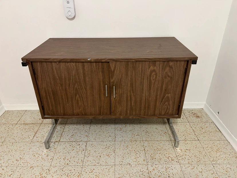 Vintage Sideboard with Chrome Legs