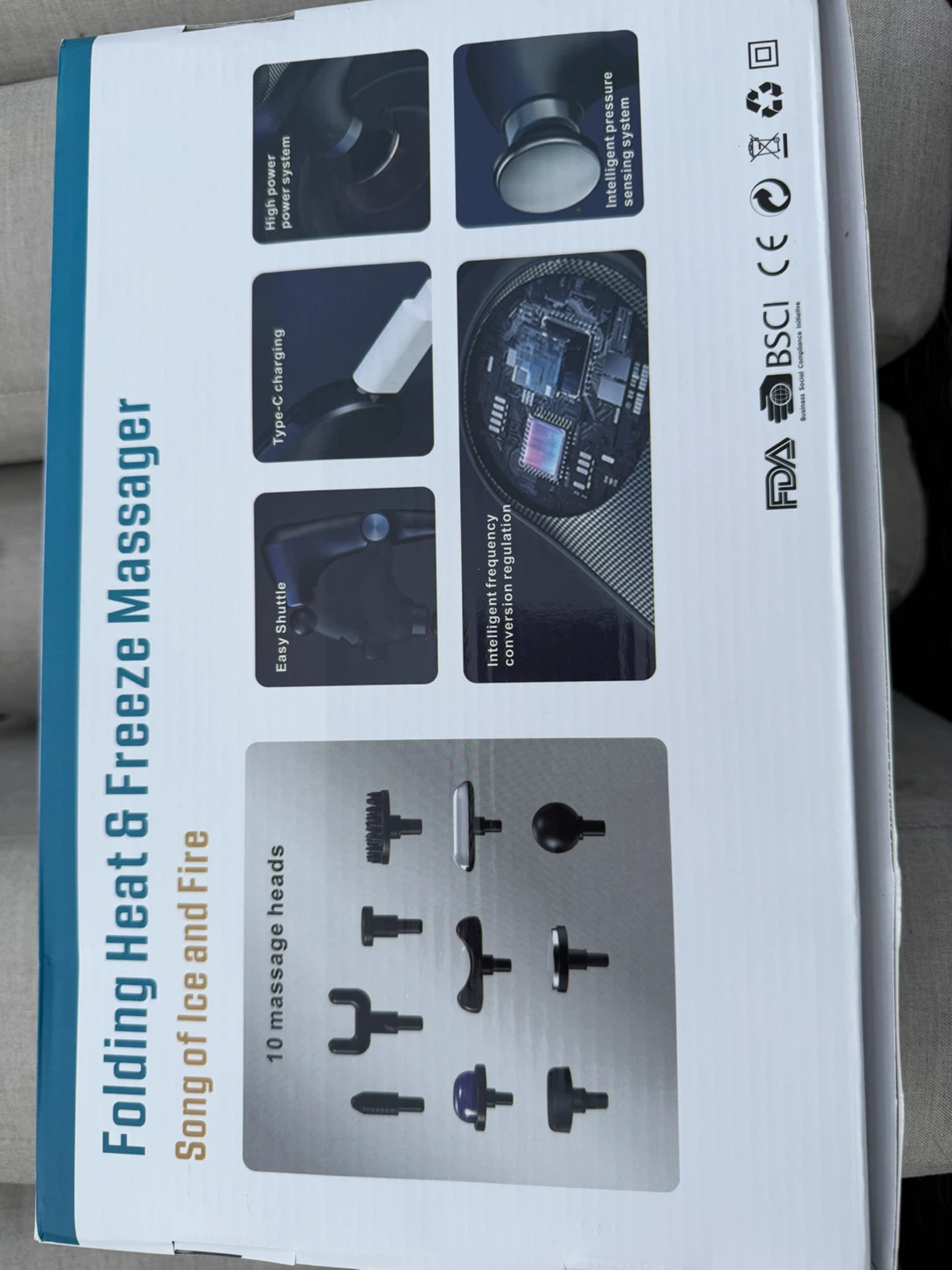 Folding Heat & Freeze Massager - photo 3