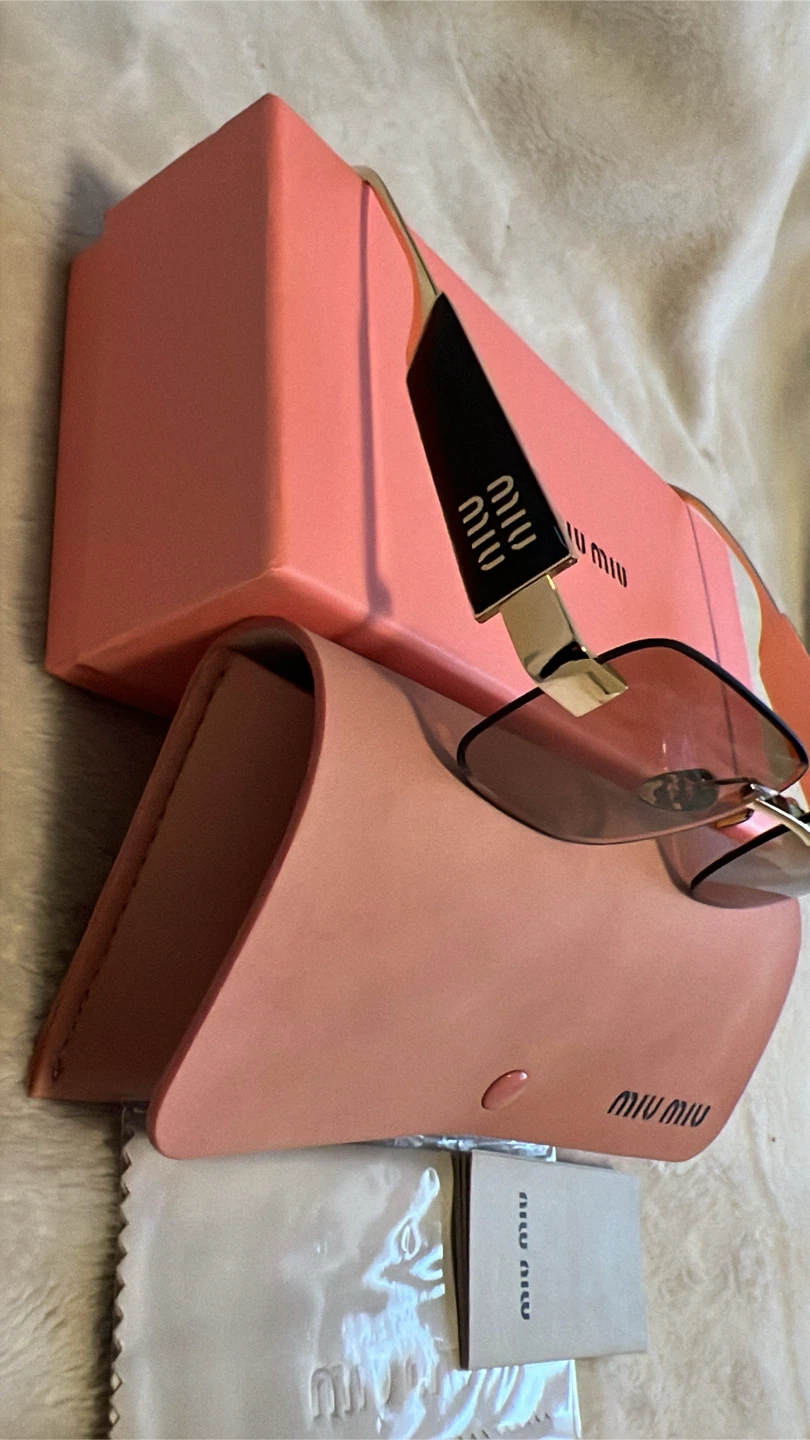 Miu Miu Sunglasses with Case - photo 2