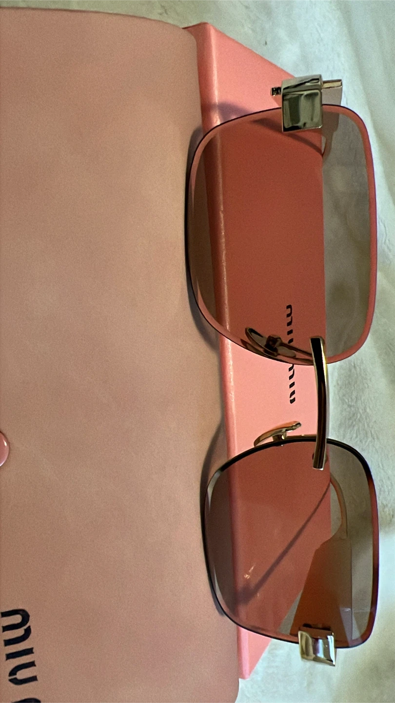 Miu Miu Sunglasses with Case - photo 3