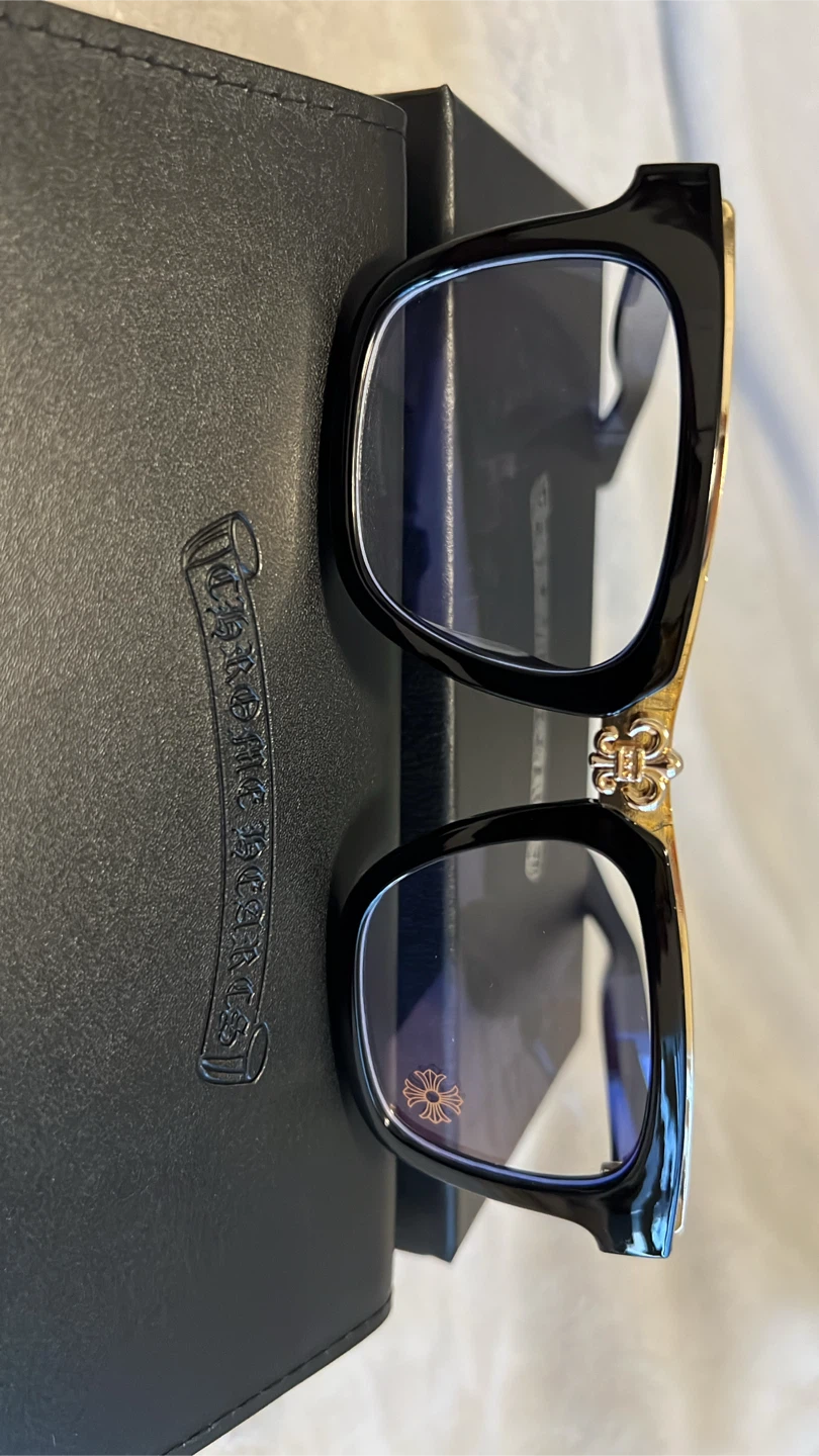 Chrome Hearts Glasses - Black & Gold - photo 2