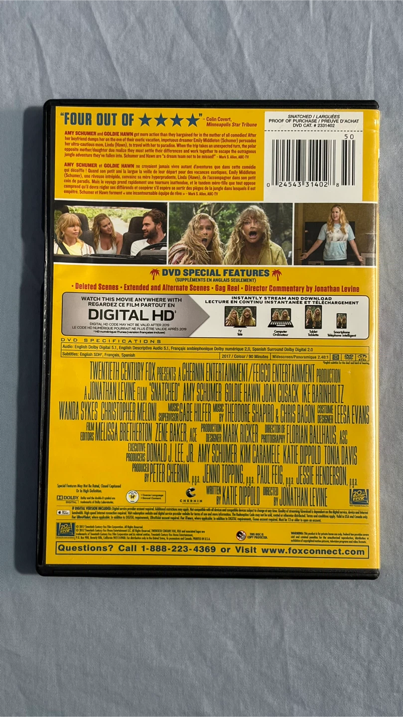 Snatched DVD - photo 2