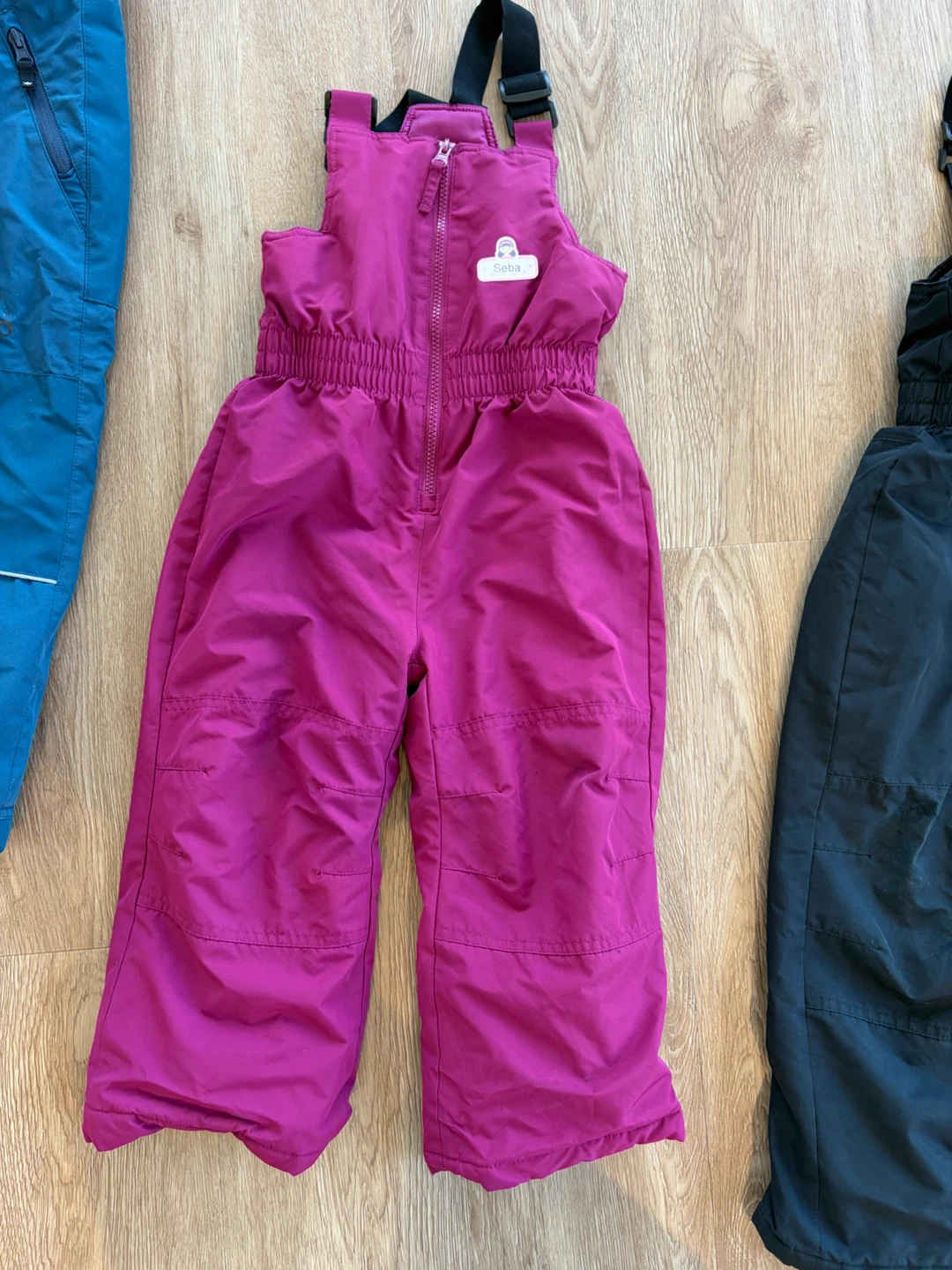 Children’s Pink Snow pants overalls - photo 2