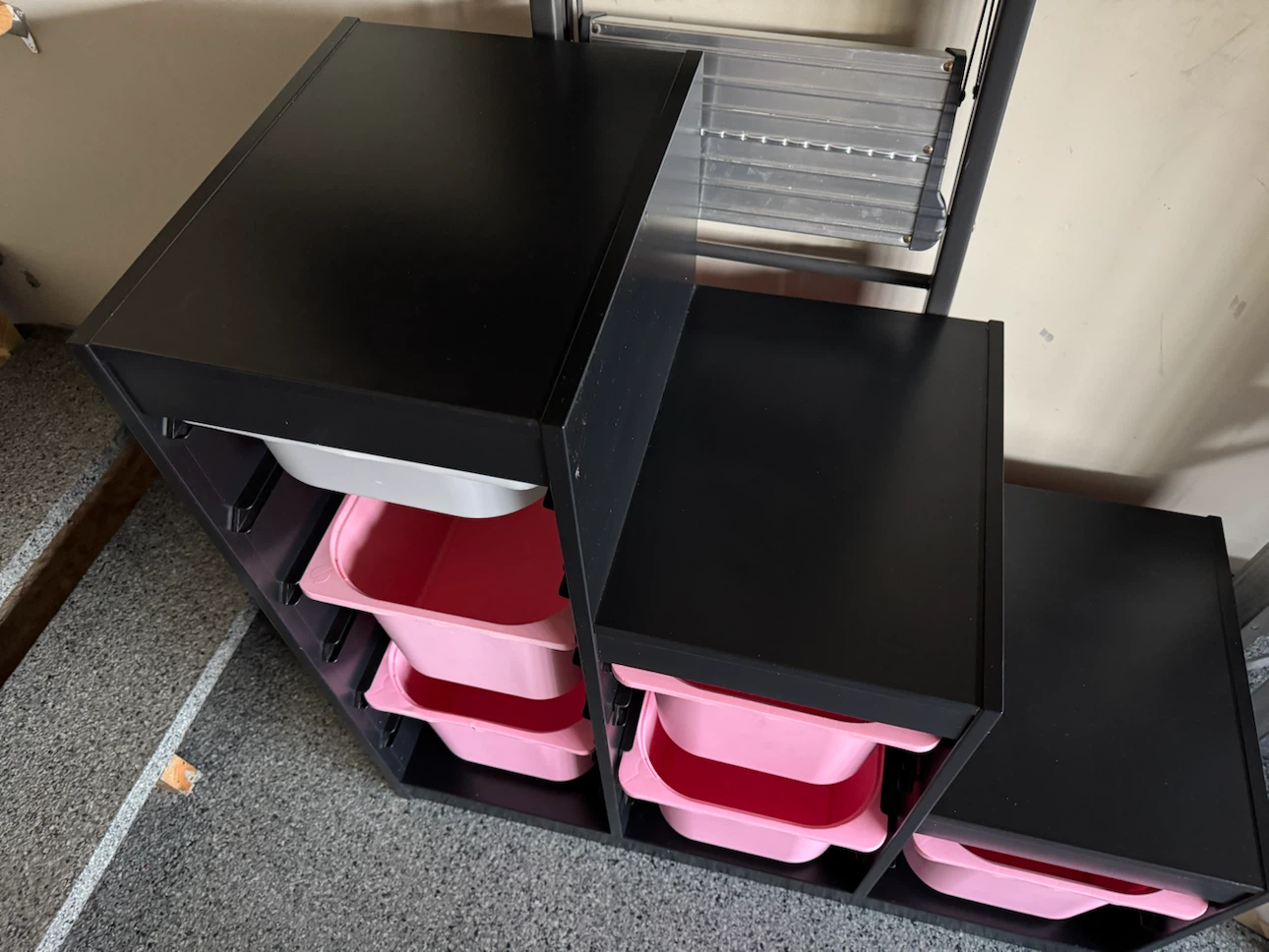 IKEA TROFAST black step storage unit - photo 2