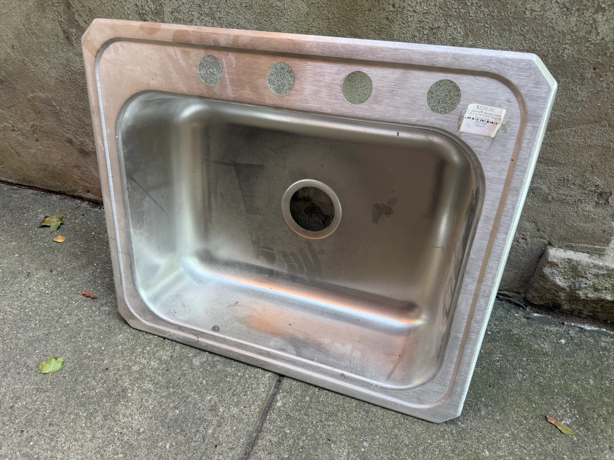 Elkay Celebrity Stainless Steel Single Bowl Sink