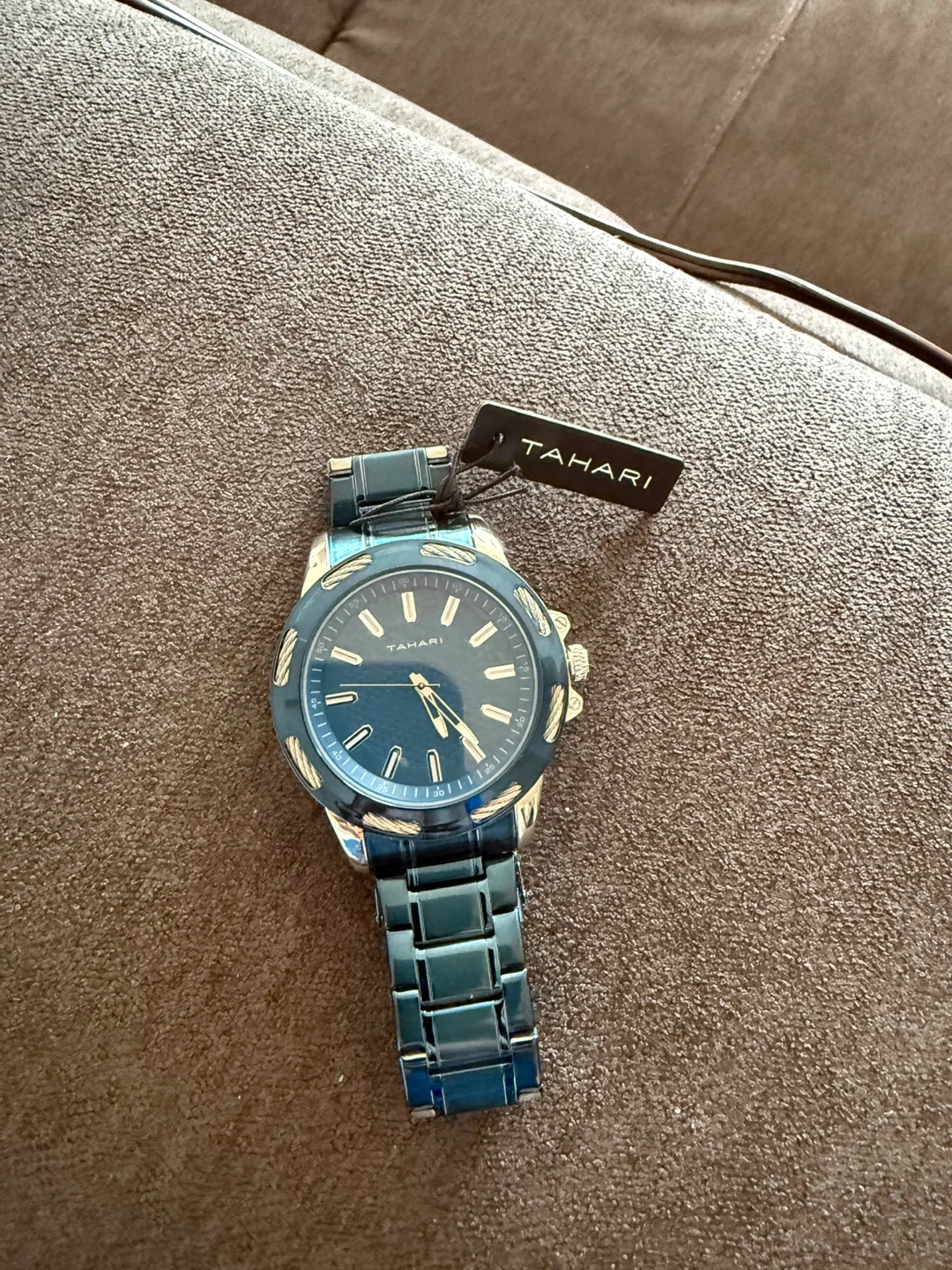 Tahari  Blue Metal Watch - photo 3