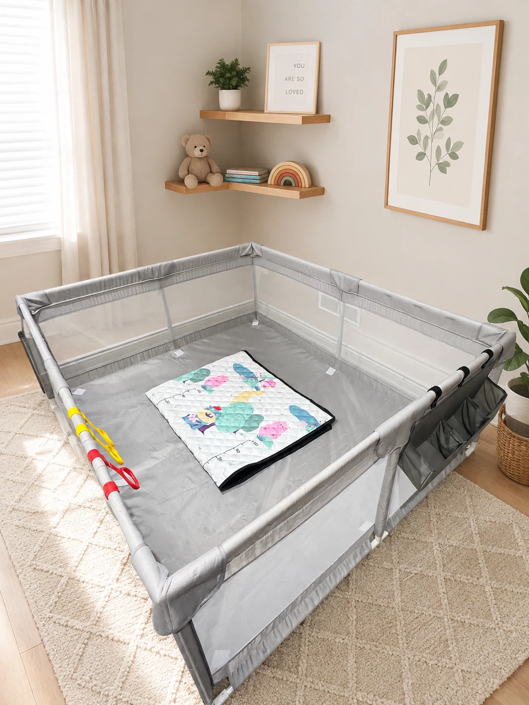 BABY PORTABLE LARGE PLAYPEN - photo 2