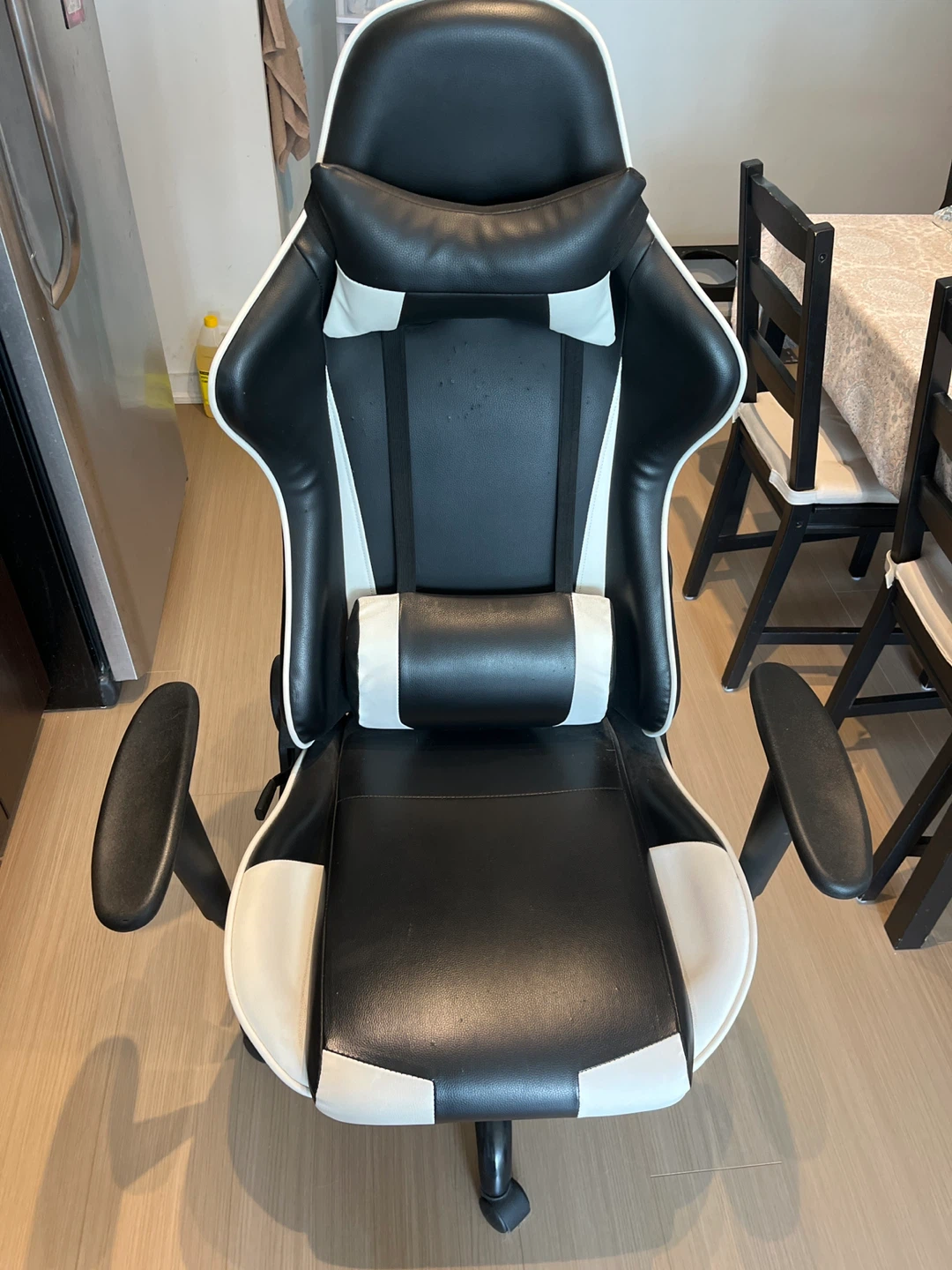 Gaming Chair - Black and White
