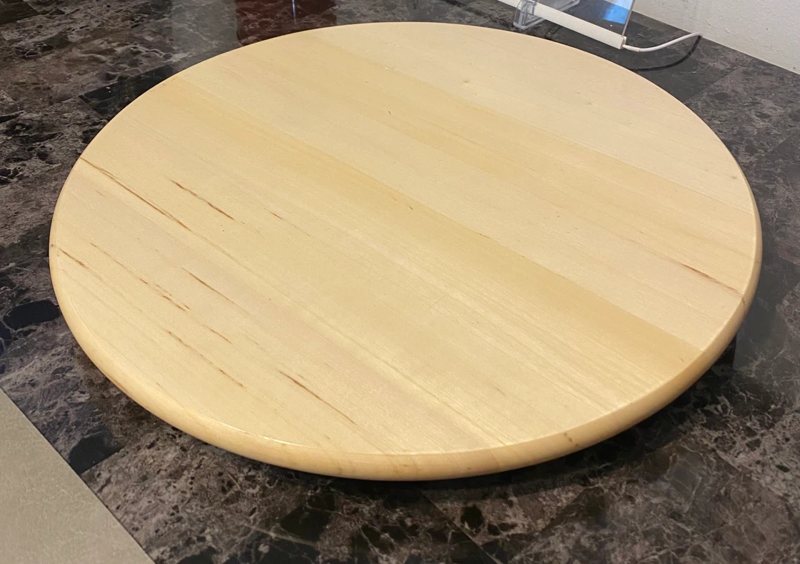 Wooden Round Lazy Susan