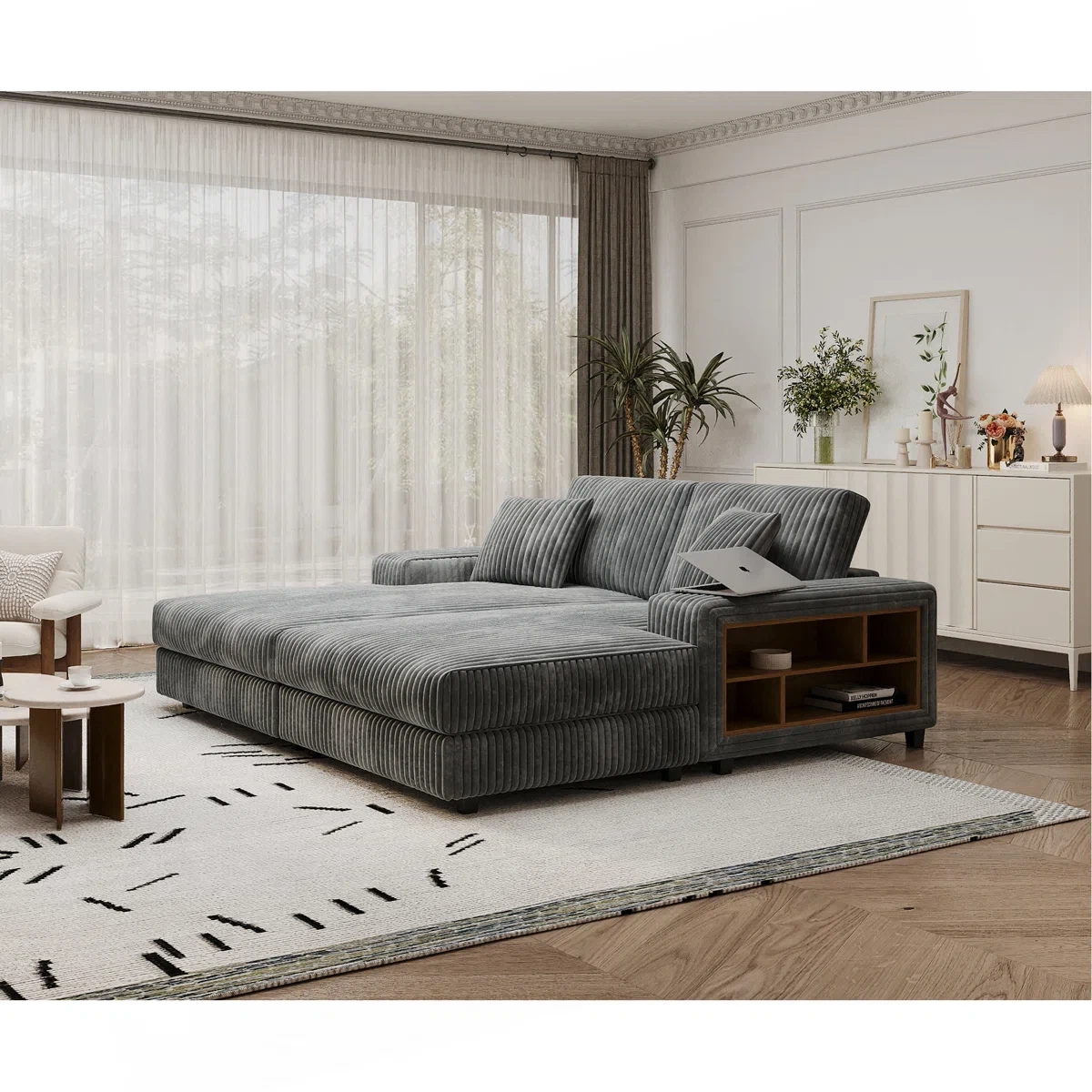 Latitude Run Super Chaise Sofa