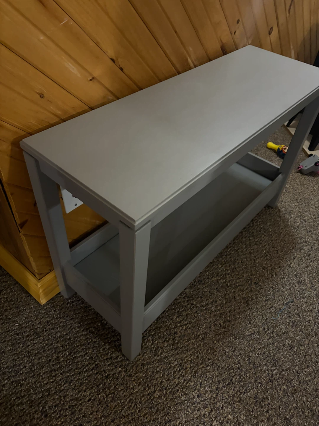 Grey Console Table