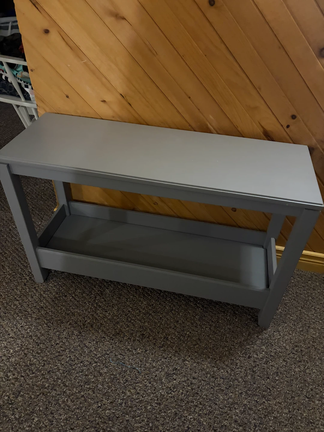 Grey Console Table - photo 2