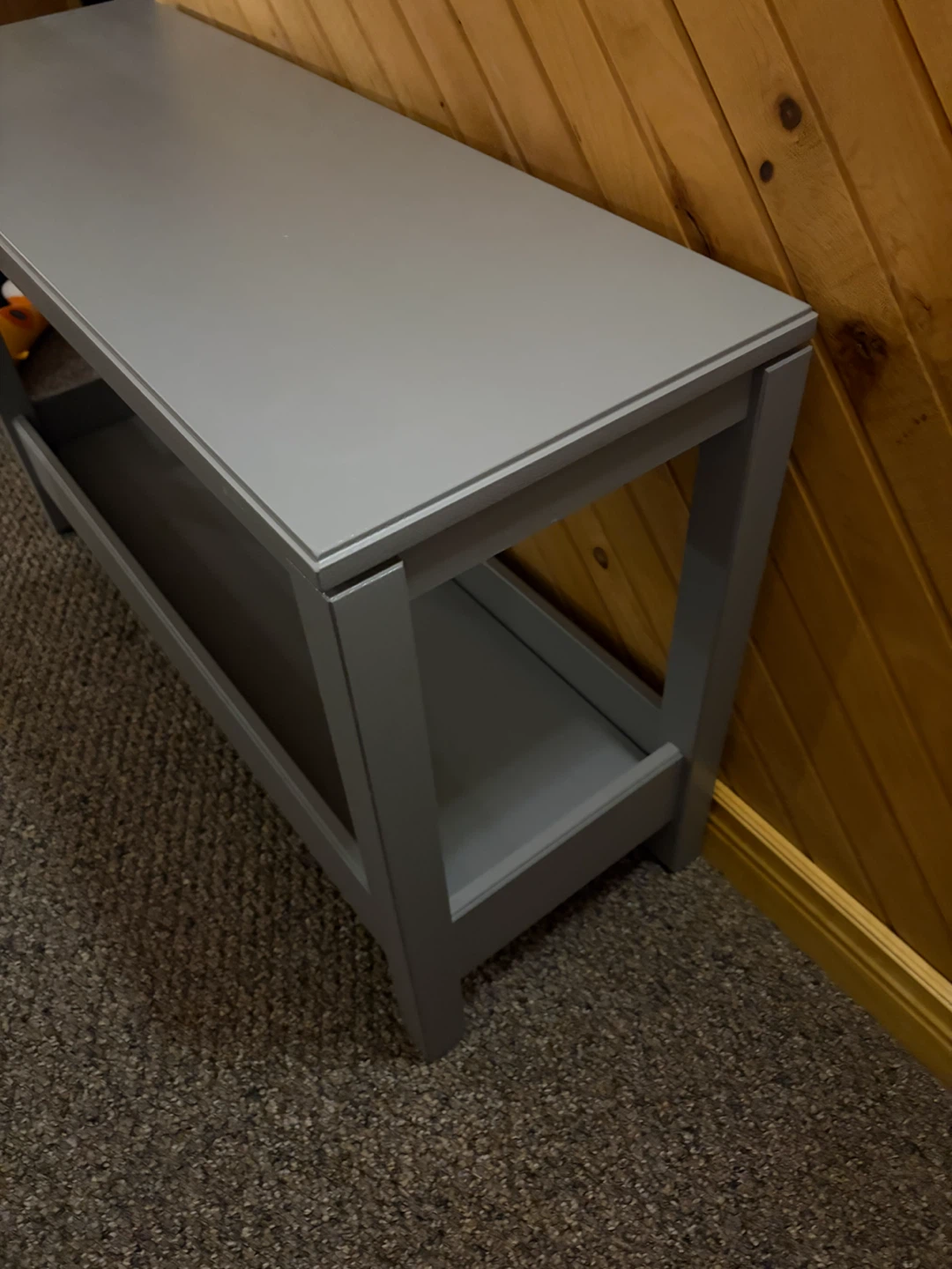 Grey Console Table - photo 3