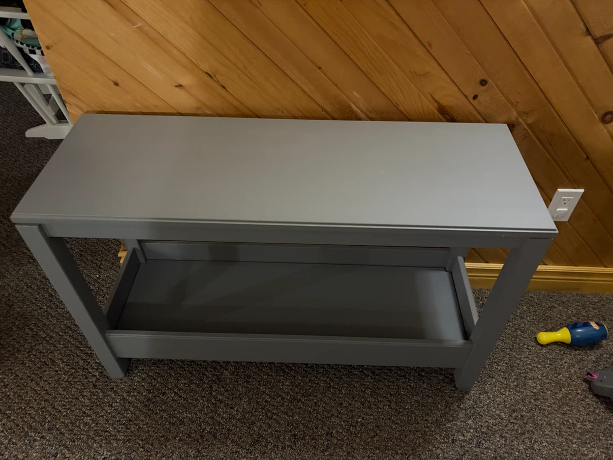Grey Console Table - photo 4