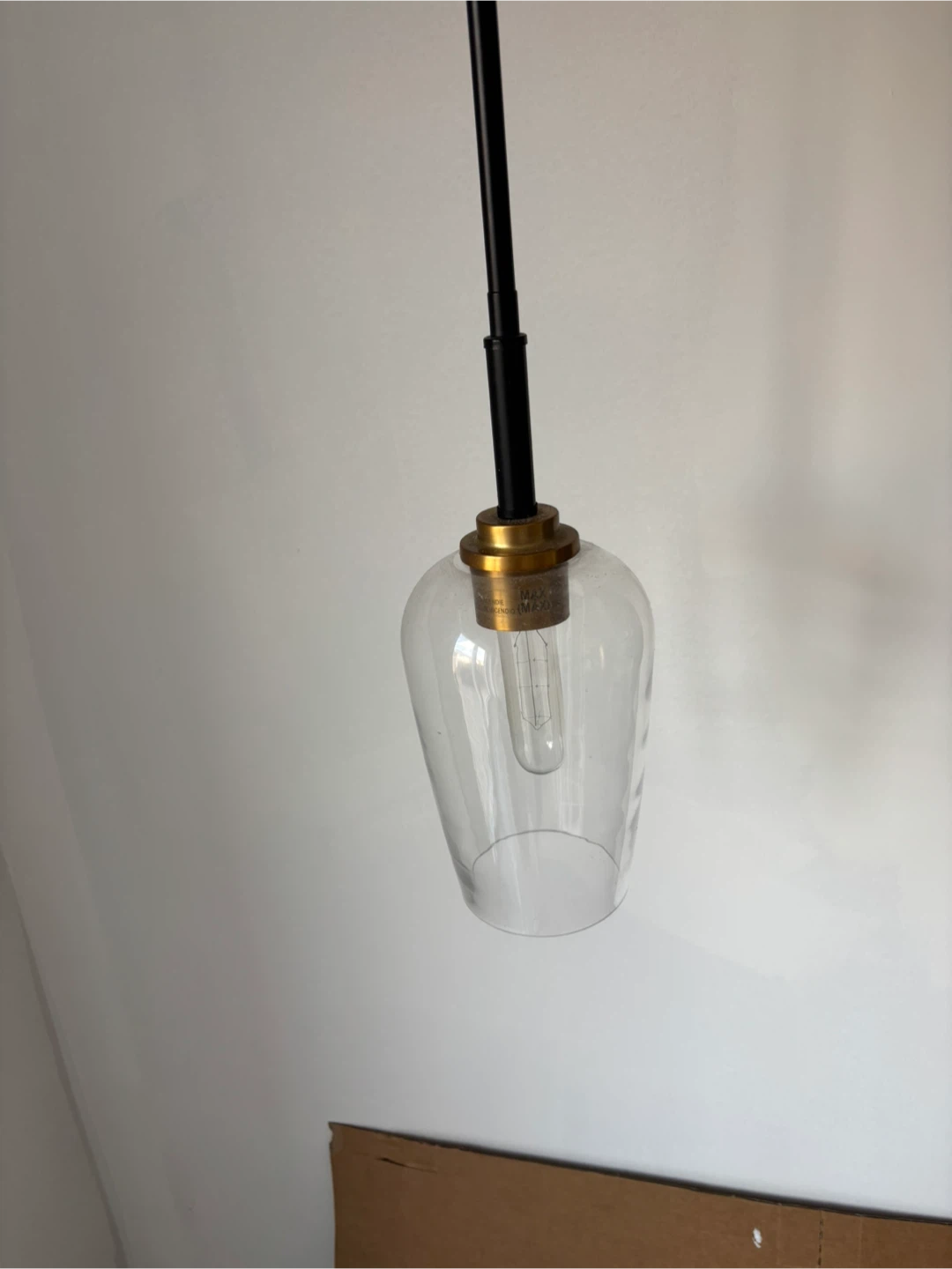 Pair of Quoizel Sagamore Earth Black Mini Pendants - photo 2
