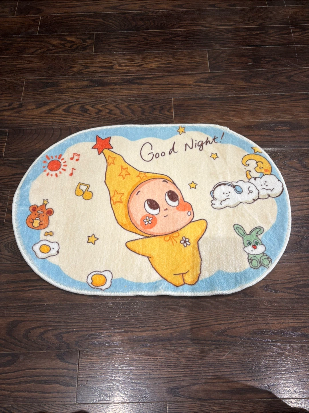 Cute Cartoon Character Rug