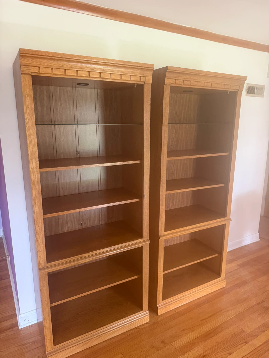 Set of 2 Wooden Bookcases - photo 4
